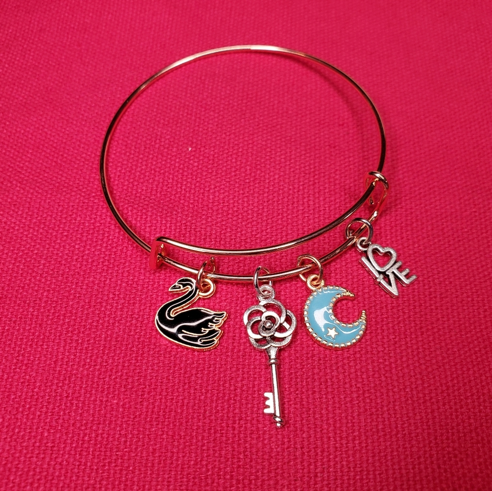 Handmade Expandable Rose Gold Bangle